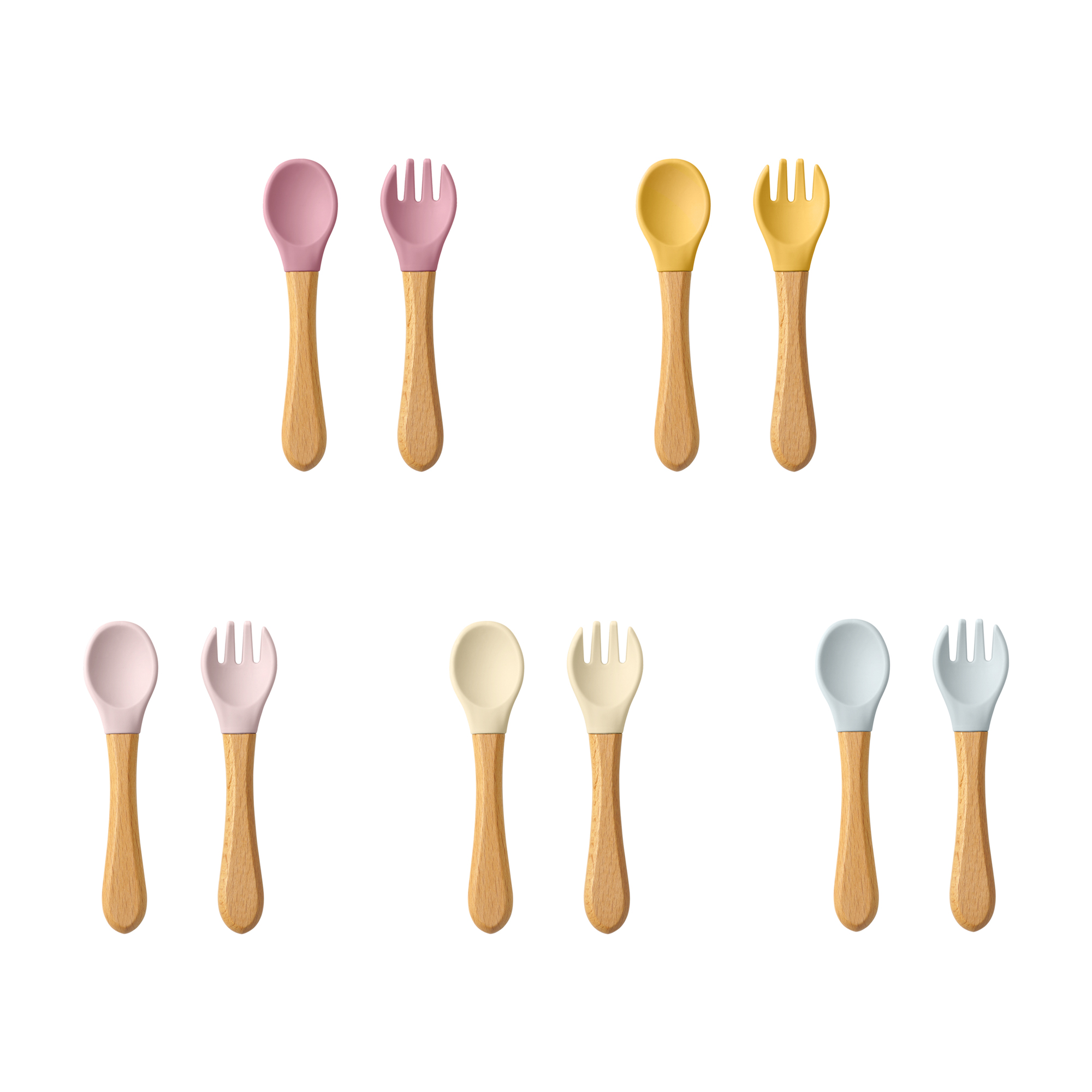 Baby Food Bites - 2PCS Cucchiai per l'apprendimento del bambino