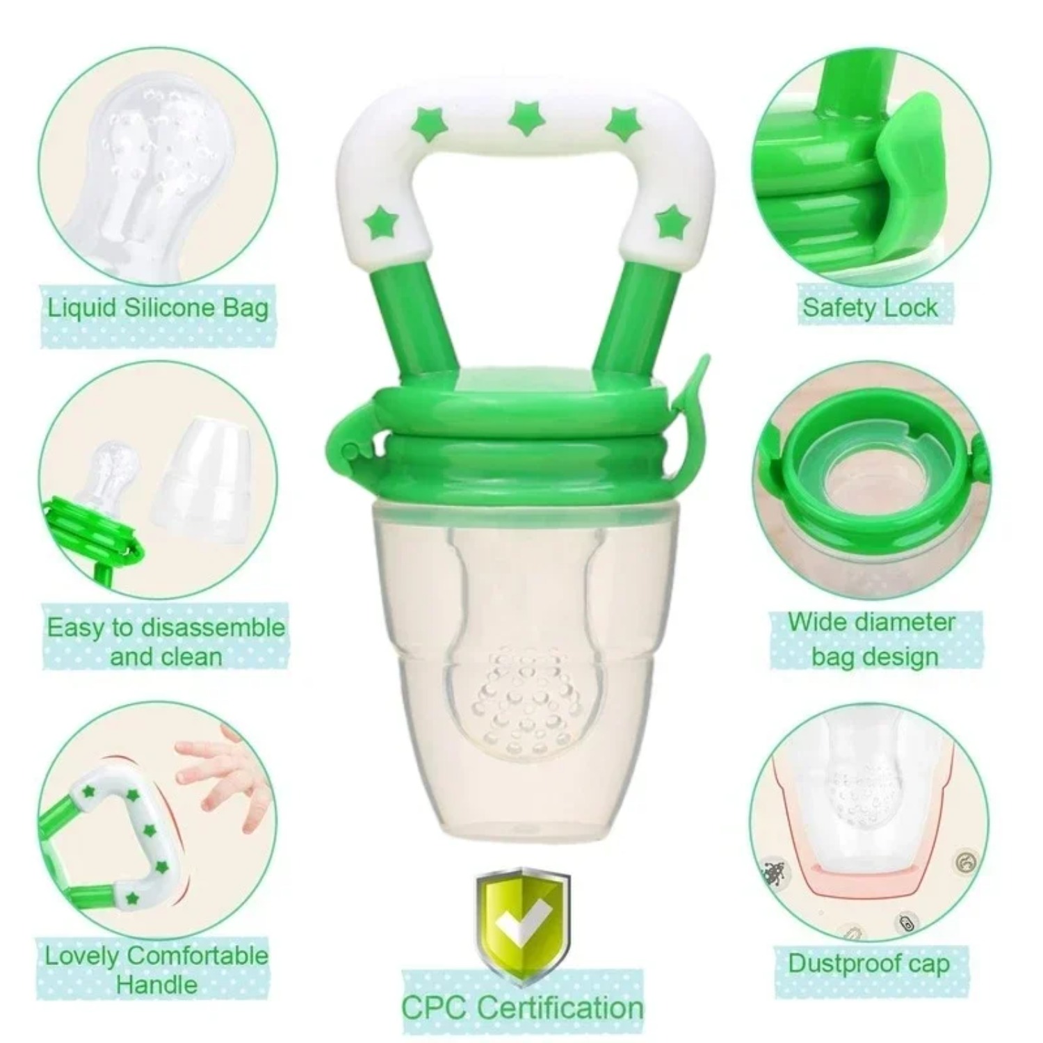 Mangiatoia/sciuccio per alimen - Baby Food Bites recensione e prezzo