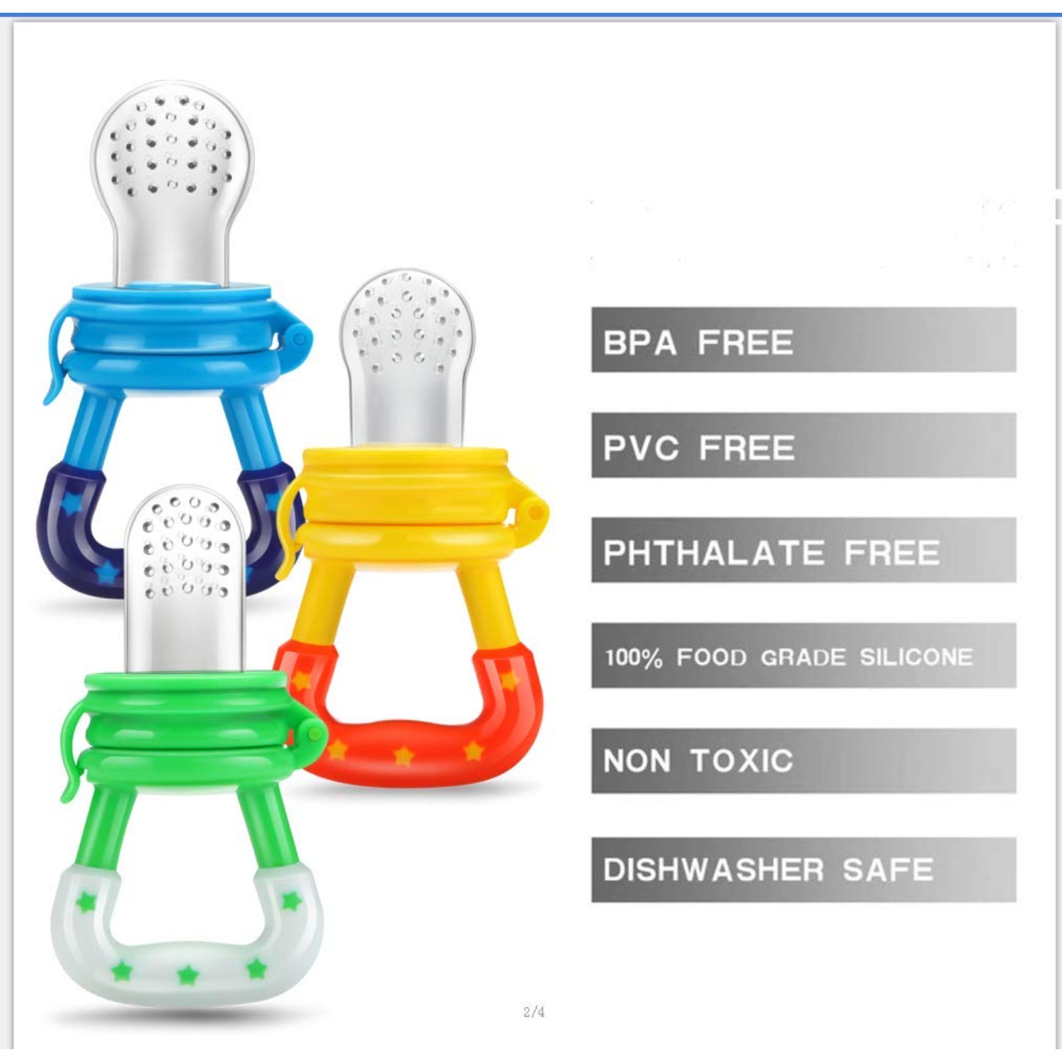 Mangiatoia/sciuccio per alimen - Baby Food Bites recensione e prezzo