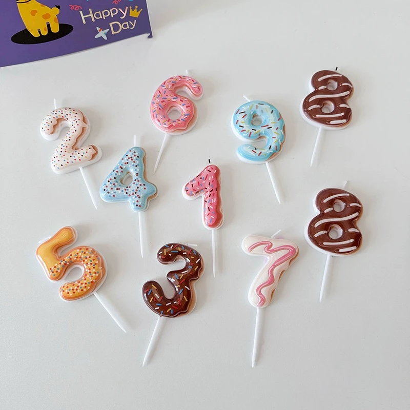 Candela con numero di ciambell - Baby Food Plan recensione e prezzo
