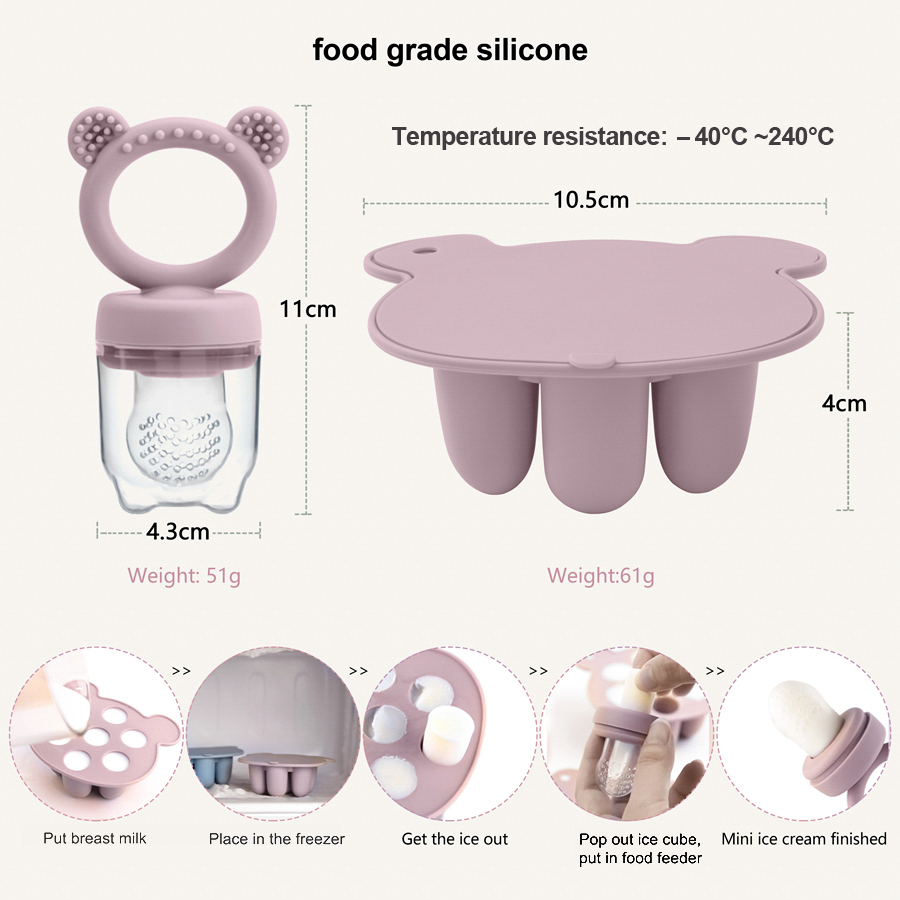 Stampo in silicone per ghiacci - Baby Food Bites recensione e prezzo
