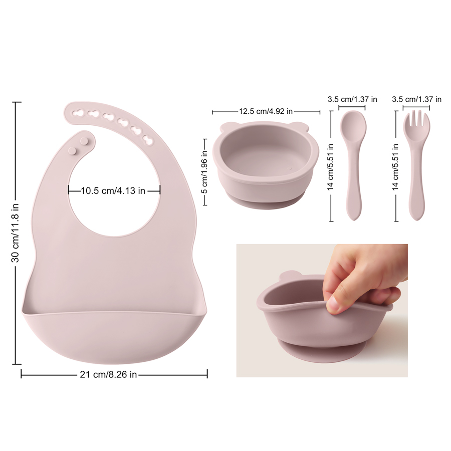 Stoviglie per bambini in Silic - Baby Food Kit recensione e prezzo